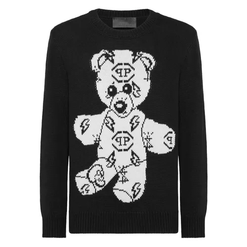 Knitwear > Round-neck Knitwear - - Philipp Plein - Modalova