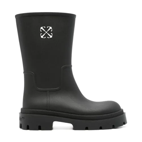 Shoes > Boots > Rain Boots - - Off White - Modalova