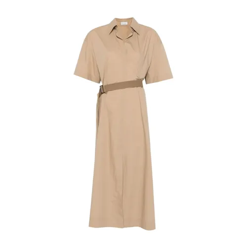Dresses > Day Dresses > Shirt Dresses - - Brunello Cucinelli - Modalova
