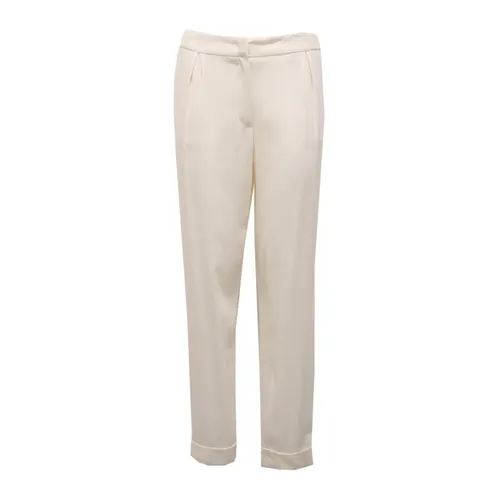 Trousers > Straight Trousers - - Fabiana Filippi - Modalova