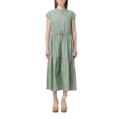 Dresses > Day Dresses > Midi Dresses - - Woolrich - Modalova