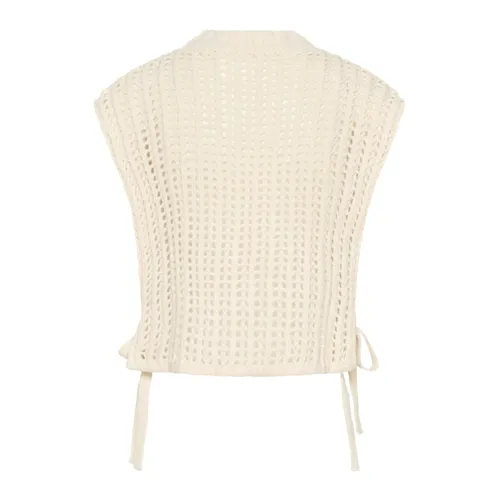 Knitwear > Round-neck Knitwear - - Cream - Modalova
