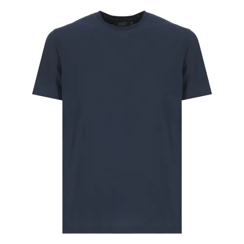 Zanone - Tops > T-Shirts - Blue - Zanone - Modalova
