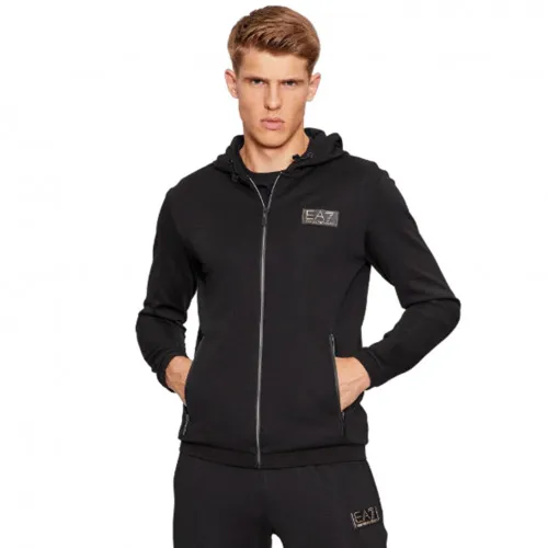 Sweatshirts & Hoodies > Zip-throughs - - Emporio Armani EA7 - Modalova