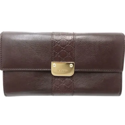 Pre-owned > Pre-owned Accessories > Pre-owned Wallets - - Gucci Vintage - Modalova