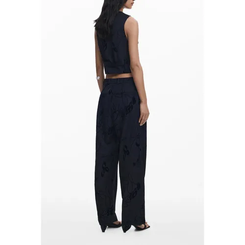 Trousers > Wide Trousers - - Desigual - Modalova