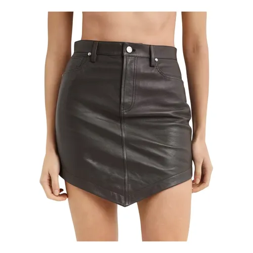 Skirts > Leather Skirts - - Alexandre Vauthier - Modalova