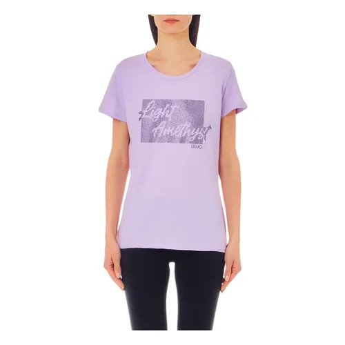 Liu Jo - Tops > T-Shirts - Purple - Liu Jo - Modalova