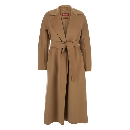 Coats > Belted Coats - - Max Mara Studio - Modalova