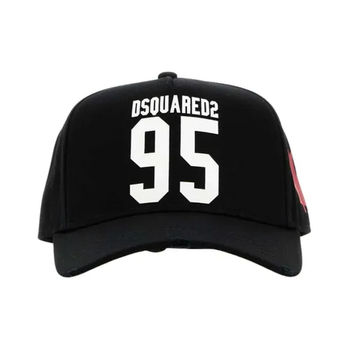 Accessories > Hats > Caps - - Dsquared2 - Modalova