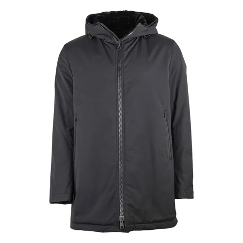 Herno - Coats > Parkas - Gray - Herno - Modalova