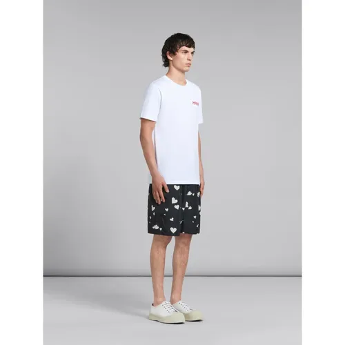 Marni - Tops > T-Shirts - White - Marni - Modalova