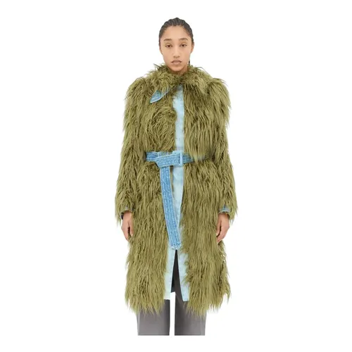 Coats > Belted Coats - - Dries Van Noten - Modalova
