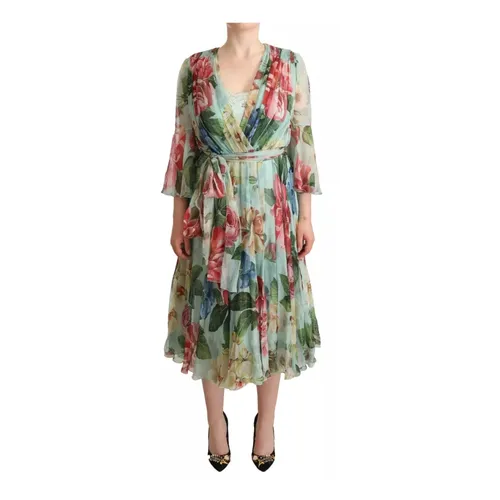 Dresses > Day Dresses > Midi Dresses - - Dolce & Gabbana - Modalova
