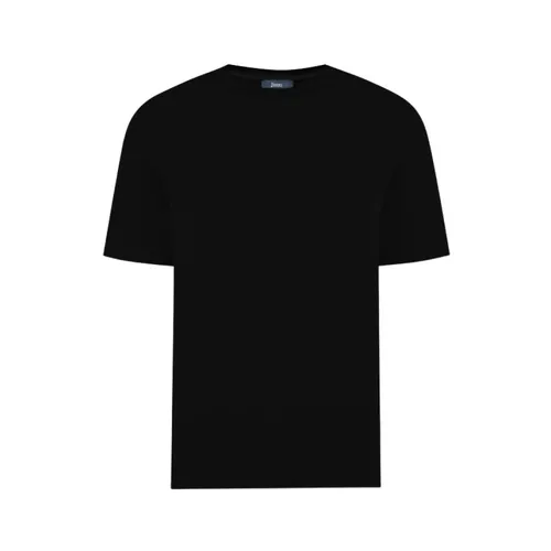 Herno - Tops > T-Shirts - Black - Herno - Modalova