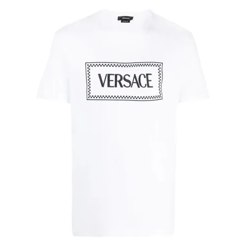 Versace - Tops > T-Shirts - White - Versace - Modalova