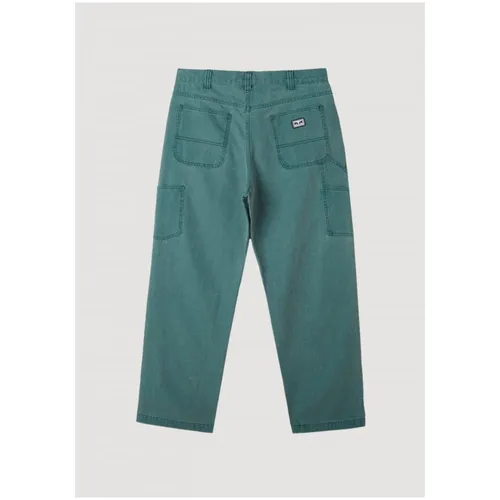Trousers > Straight Trousers - - Obey - Modalova