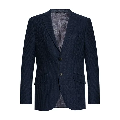 Etro - Jackets > Blazers - Blue - Etro - Modalova
