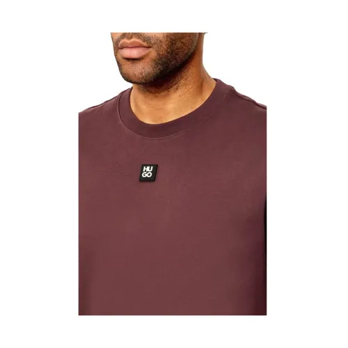 Hugo - Tops > T-Shirts - Purple - Hugo - Modalova