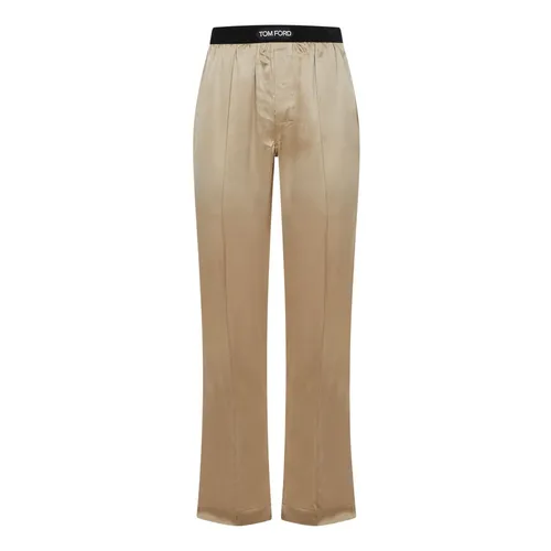 Trousers > Straight Trousers - - Tom Ford - Modalova