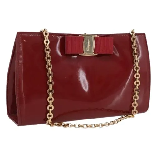 Pre-owned > Pre-owned Bags > Pre-owned Clutches - - Salvatore Ferragamo Pre-owned - Modalova