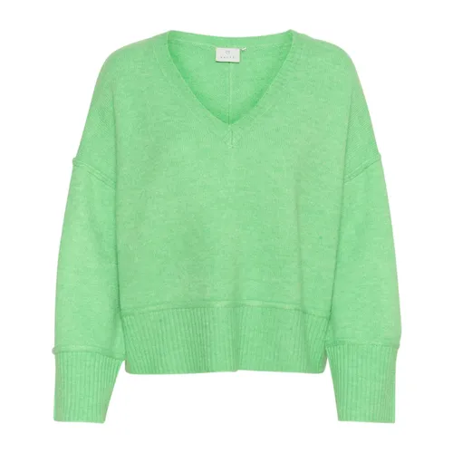 Knitwear > V-neck Knitwear - - Kaffe - Modalova
