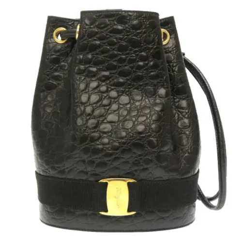 Pre-owned > Pre-owned Bags > Pre-owned Bucket Bags - - Salvatore Ferragamo Pre-owned - Modalova