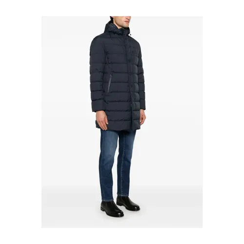 Herno - Coats > Parkas - Blue - Herno - Modalova