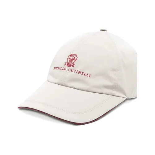 Accessories > Hats > Caps - - Brunello Cucinelli - Modalova