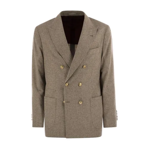 Jackets > Blazers - - Brunello Cucinelli - Modalova