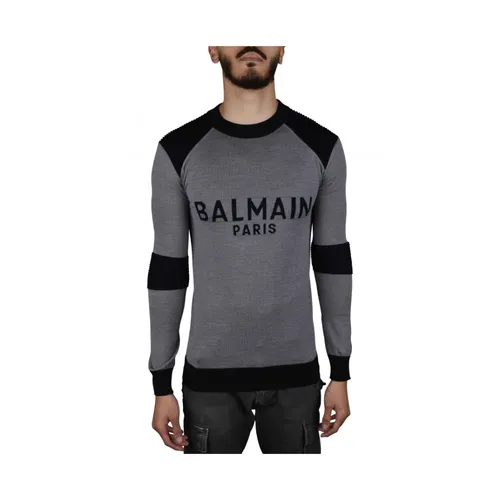 Knitwear > Round-neck Knitwear - - Balmain - Modalova