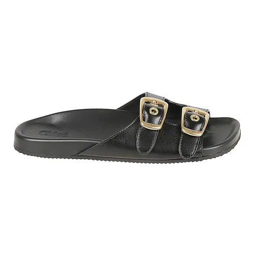 Shoes > Flip Flops & Sliders > Sliders - - Chloé - Modalova