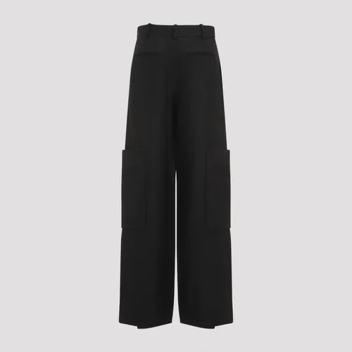 Trousers > Wide Trousers - - Khaite - Modalova
