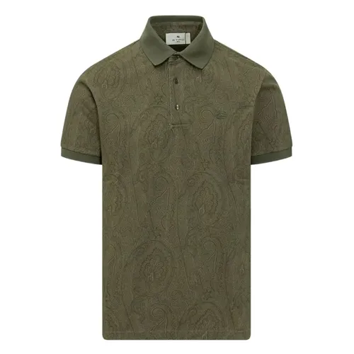 Etro - Tops > Polo Shirts - Green - Etro - Modalova
