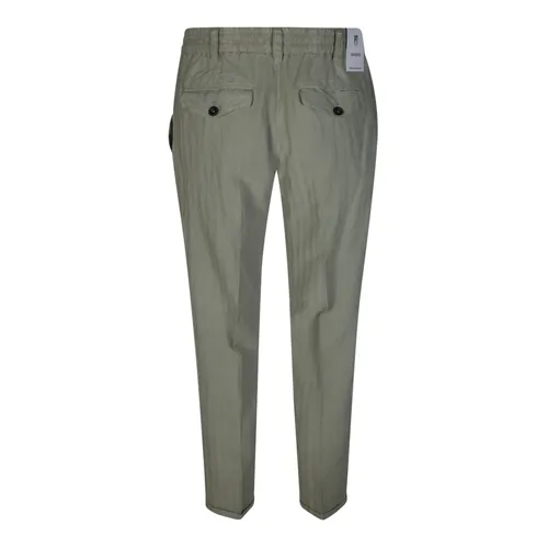 Pt01 - Trousers > Chinos - Green - Pt01 - Modalova