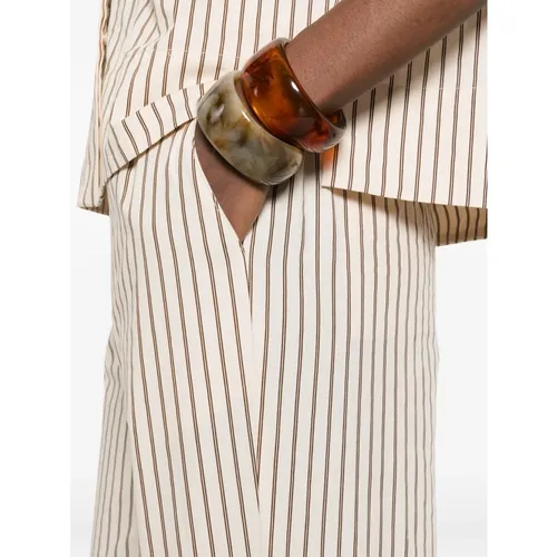 Trousers > Cropped Trousers - - Yerse - Modalova