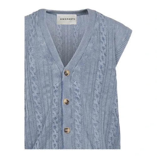 Knitwear > Cardigans - - Amaránto - Modalova