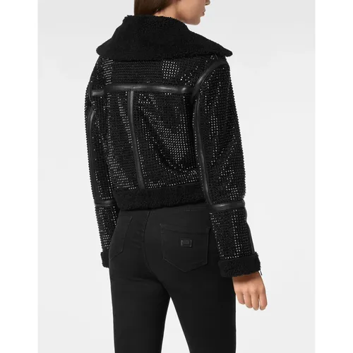 Jackets > Faux Fur & Shearling Jackets - - Philipp Plein - Modalova