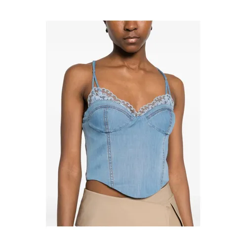Tops > Sleeveless Tops - - Ermanno Scervino - Modalova