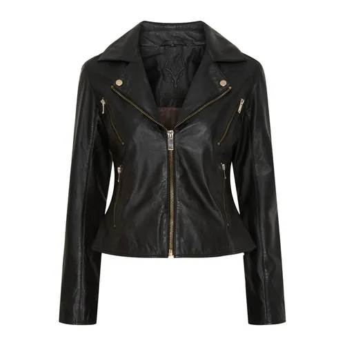 Jackets > Leather Jackets - - Notyz - Modalova