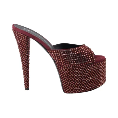 Shoes > Heels > Heeled Mules - - Giuseppe Zanotti - Modalova