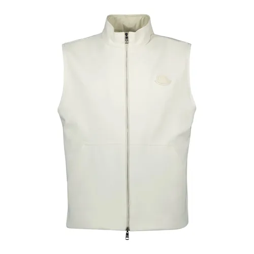 Moncler - Jackets > Vests - Beige - Moncler - Modalova