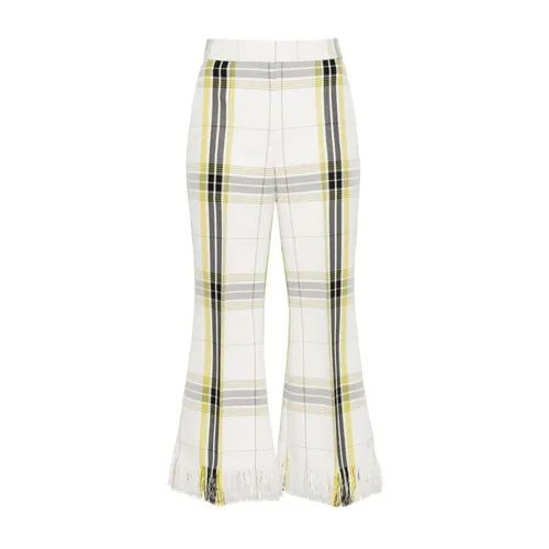 Trousers > Wide Trousers - - Msgm - Modalova