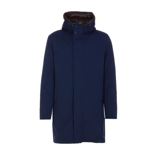 Herno - Coats > Parkas - Blue - Herno - Modalova