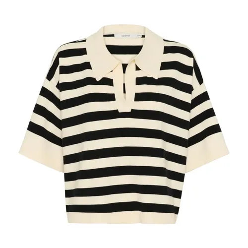 Knitwear > V-neck Knitwear - - Gestuz - Modalova