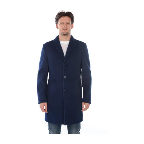 Coats > Single-Breasted Coats - - Daniele Alessandrini - Modalova