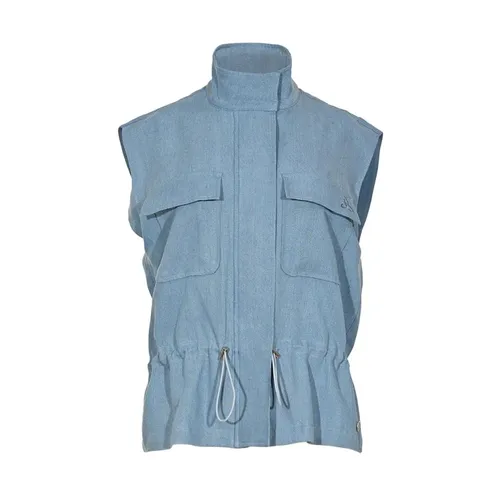 Maicazz - Jackets > Vests - Blue - Maicazz - Modalova