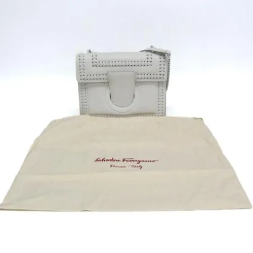 Pre-owned > Pre-owned Bags > Pre-owned Cross Body Bags - - Salvatore Ferragamo Pre-owned - Modalova