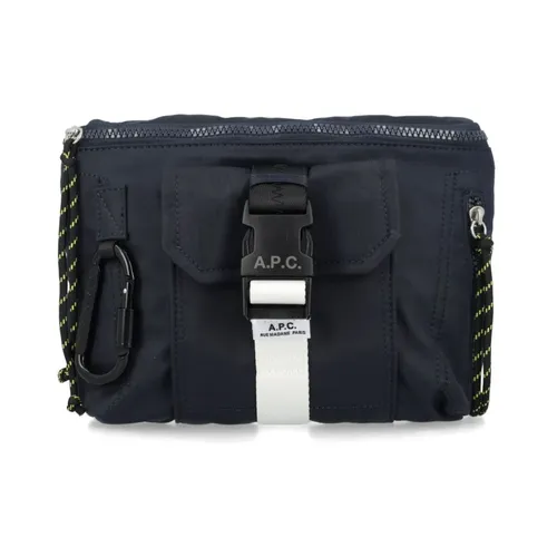 A.p.c. - Bags > Belt Bags - Blue - A.p.c. - Modalova