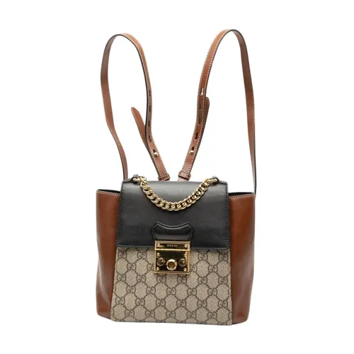 Pre-owned > Pre-owned Bags > Pre-owned Backpacks - - Gucci Vintage - Modalova